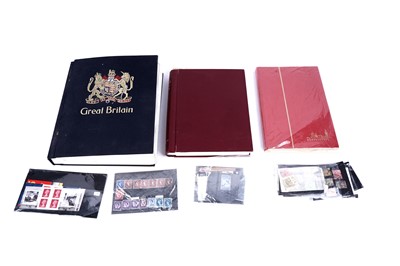 Lot 217 - Mainly British stamps, used and mint, including: an 1840 1d