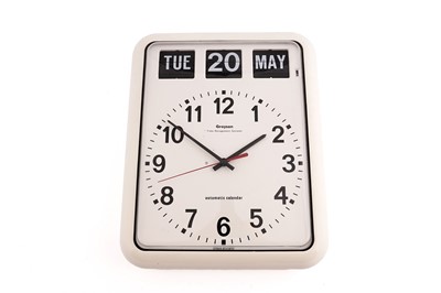 Lot 163A - A Grayson Time Management Systems automatic calendar clock