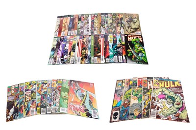 Lot 683 - Doctor Strange and Hulk comics by Marvel