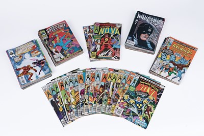 Lot 691 - Nova and other comics by Marvel