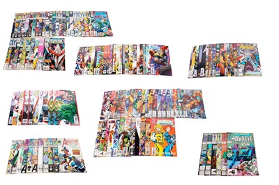 Lot 695 - Avengers and Darkhawk comics by Marvel