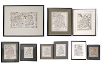 Lot 248 - 18th and 19th Century maps of Northumberland