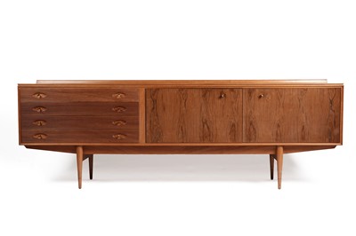 Lot 618 - Robert Heritage for Archie Shine: a ‘Hamilton’ rosewood sideboard