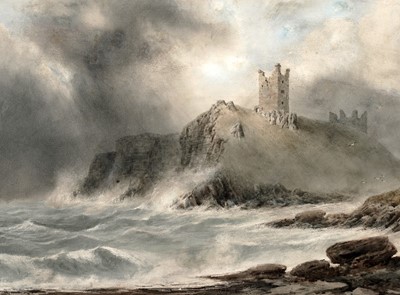 Lot 59 - Thomas Hart – Crown Mine at Botallack, Cornwall, 1877 | watercolour