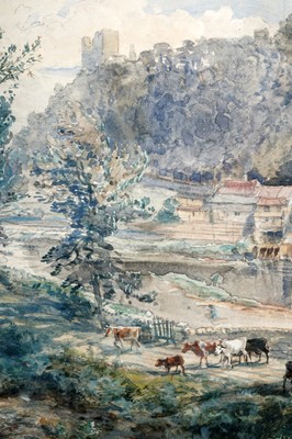 Lot 83 - John Burgess – Ludlow Castle | watercolour