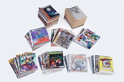 Lot 721 - Fanzines and comics magazines