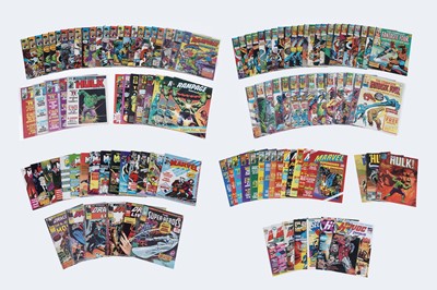 Lot 722 - Comics and magazines by Marvel