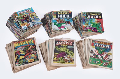 Lot 612 - The Mighty World of Marvel weekly