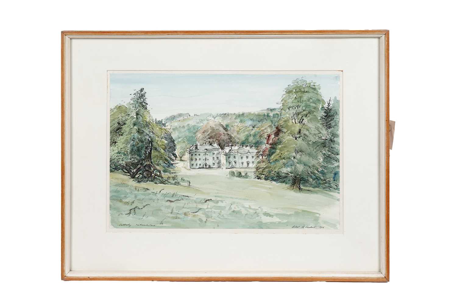 Lot 84 - Albert Henry Herbert – Callaly, Northumberland | watercolour