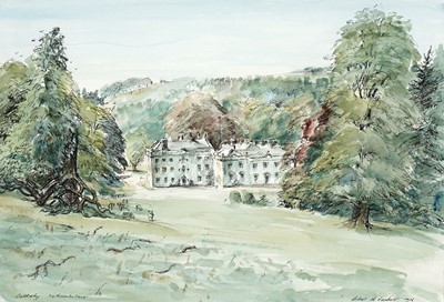 Lot 84 - Albert Henry Herbert – Callaly, Northumberland | watercolour