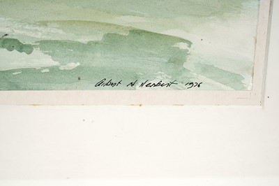 Lot 84 - Albert Henry Herbert – Callaly, Northumberland | watercolour