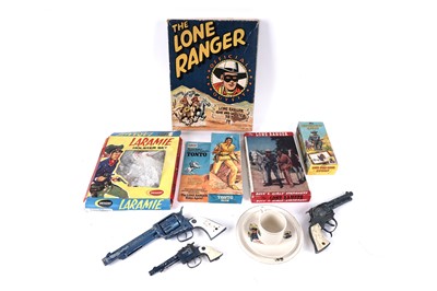 Lot 354 - Vintage toys and collectors' items related to The Lone Ranger