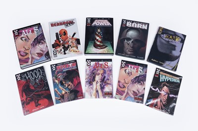 Lot 746 - Graphic novels and albums by Marvel Max Comics