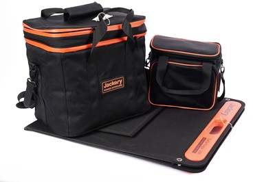 Lot 481 - A Jackery Explorer 1000 portable power station; and a Jackery Solarsaga 100 solar panel