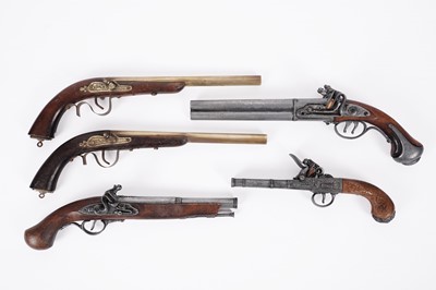 Lot 187 - Replica 18th and 19th Century pistols