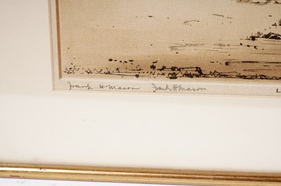 Lot 96 - Frank Henry Mason - Lindisfarne Abbey, Northumberland | lithograph