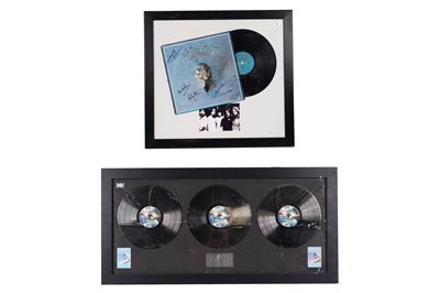 Lot 430 - A signed Eagles Greatest Hits album and others