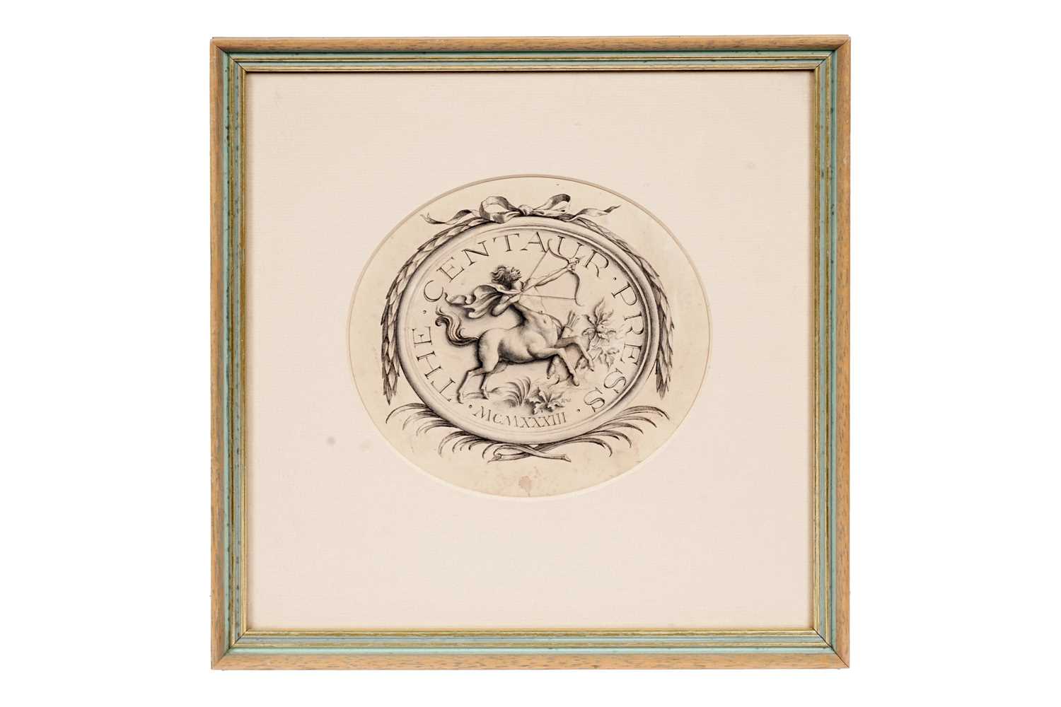 Lot 90 - Rex Whistler - The Centaur Press 1933 | pencil
