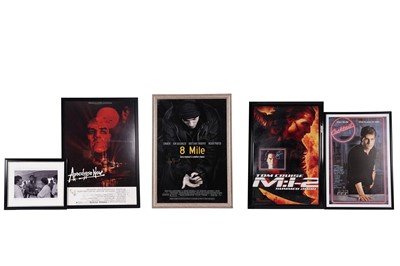 Lot 438 - Four signed film posters; and a framed photo of Muhammad Ali