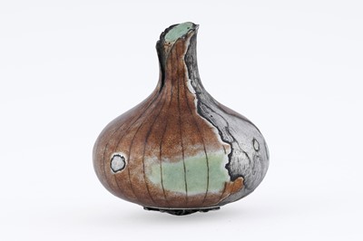 Lot 237 - A Victorian novelty silver and enamelled scent bottle