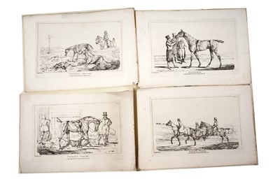 Lot 97 - Henry Alken - Thirty-five prints relating to coursing, hunting, racing and more | etchings