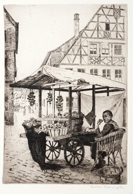 Lot 98 - Isabel Codrington - Three studies | etchings