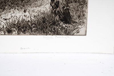 Lot 99 - Isabel Codrington - Four British landscape studies | etchings