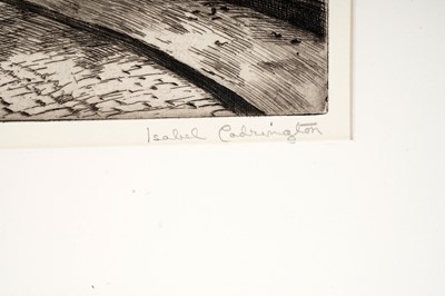 Lot 100 - Isabel Codrington - Two Studies of Bamberg, Germany | etchings