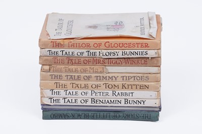 Lot 274 - A collection of early Beatrix Potter works; together with Enterprising Engines
