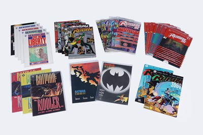 Lot 776 - Batman and Robin comics by DC
