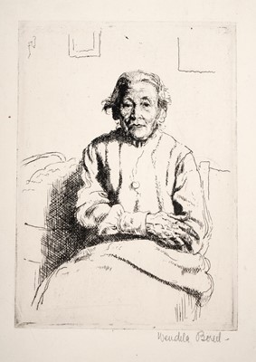 Lot 101 - Wendela Boreel - Two portraits and a study | etchings