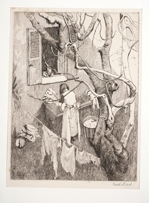 Lot 101 - Wendela Boreel - Two portraits and a study | etchings