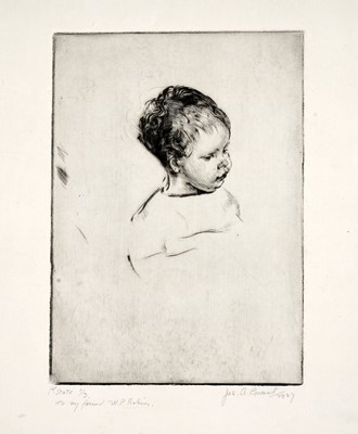 Lot 104 - James Ardern Grant - Five figural studies | etchings