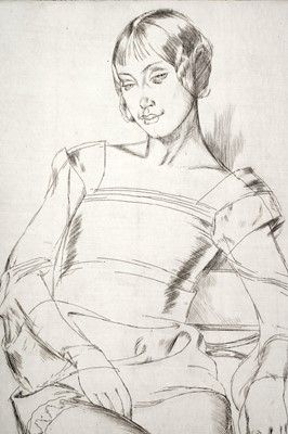 Lot 104 - James Ardern Grant - Five figural studies | etchings