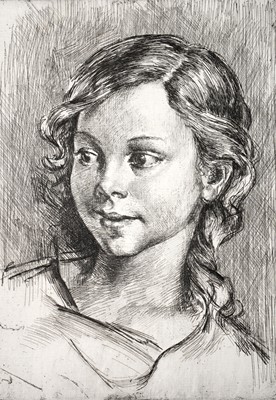 Lot 104 - James Ardern Grant - Five figural studies | etchings