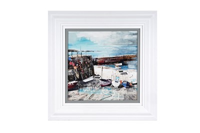 Lot 109 - Tom Butler - Sennen Cove Boats | limited edition print