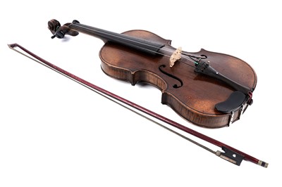 Lot 337 - A German violin