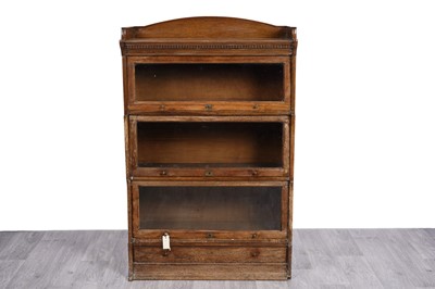 Lot 54 - Robsons, Newcastle: an early 20th Century oak sectional barrister ‘The Lebus’ bookcase
