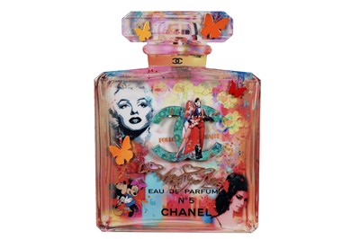 Lot 759 - Uri Dushy - Chanel Bottle | mixed media