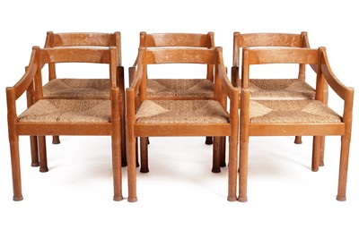 Lot 637 - Vico Magistretti for Habitat: a set of six ‘Carimate’ dining chairs