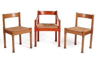 Lot 638 - Vico Magistretti for Habitat: three ‘Carimate’ dining chairs
