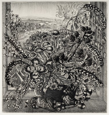 Lot 616 - Robin Tanner - Autumn | etching