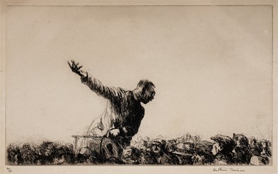 Lot 79 - Arthur John Trevor Briscoe - The Orator | etching