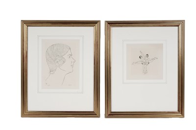 Lot 113 - Eric Gill – Two studies | engravings