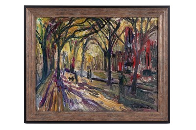 Lot 902 - James Lawrence Isherwood – Sun, Lord Street, Southport | oil