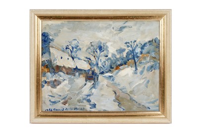 Lot 903 - James Lawrence Isherwood – La Charrette, after Monet, 1865 | oil