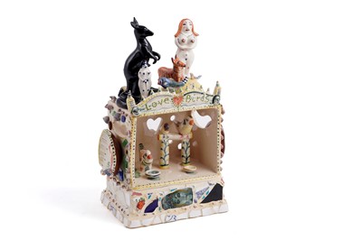 Lot 722 - Stephen Bird - Love Birds | ceramic