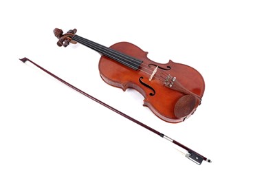 Lot 44 - A Stentor Graduate violin, cased