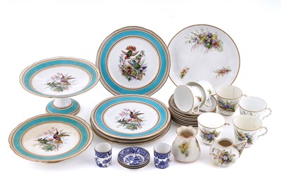 Lot 314 - A collection of late 19th Century and later ceramics