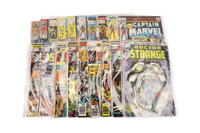 Lot 646 - Captain Marvel and Doctor Strange by Marvel Comics